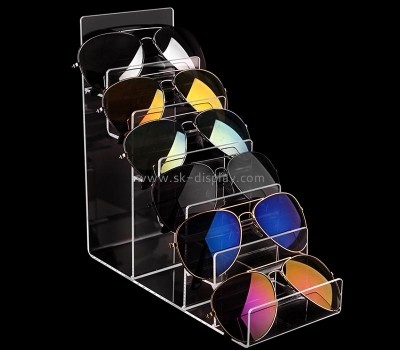 Plexiglass products manufacturer custom acrylic sunglasses display holder GD-078