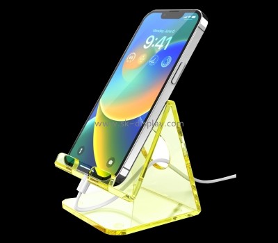 Custom acrylic iphone holder for bedside table PD-261