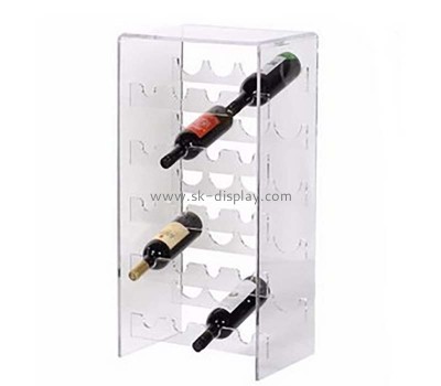 Custom acrylic multi tiers wine bottles holder WD-220