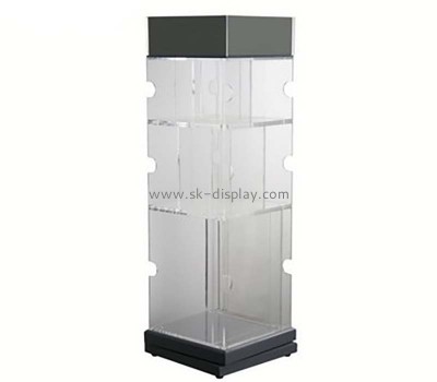 Custom wholesale acrylic 3 tiers display cabinet DBS-1291