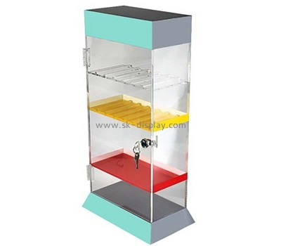 Custom wholesale acrylic 4 tiers display cabinet DBS-1289