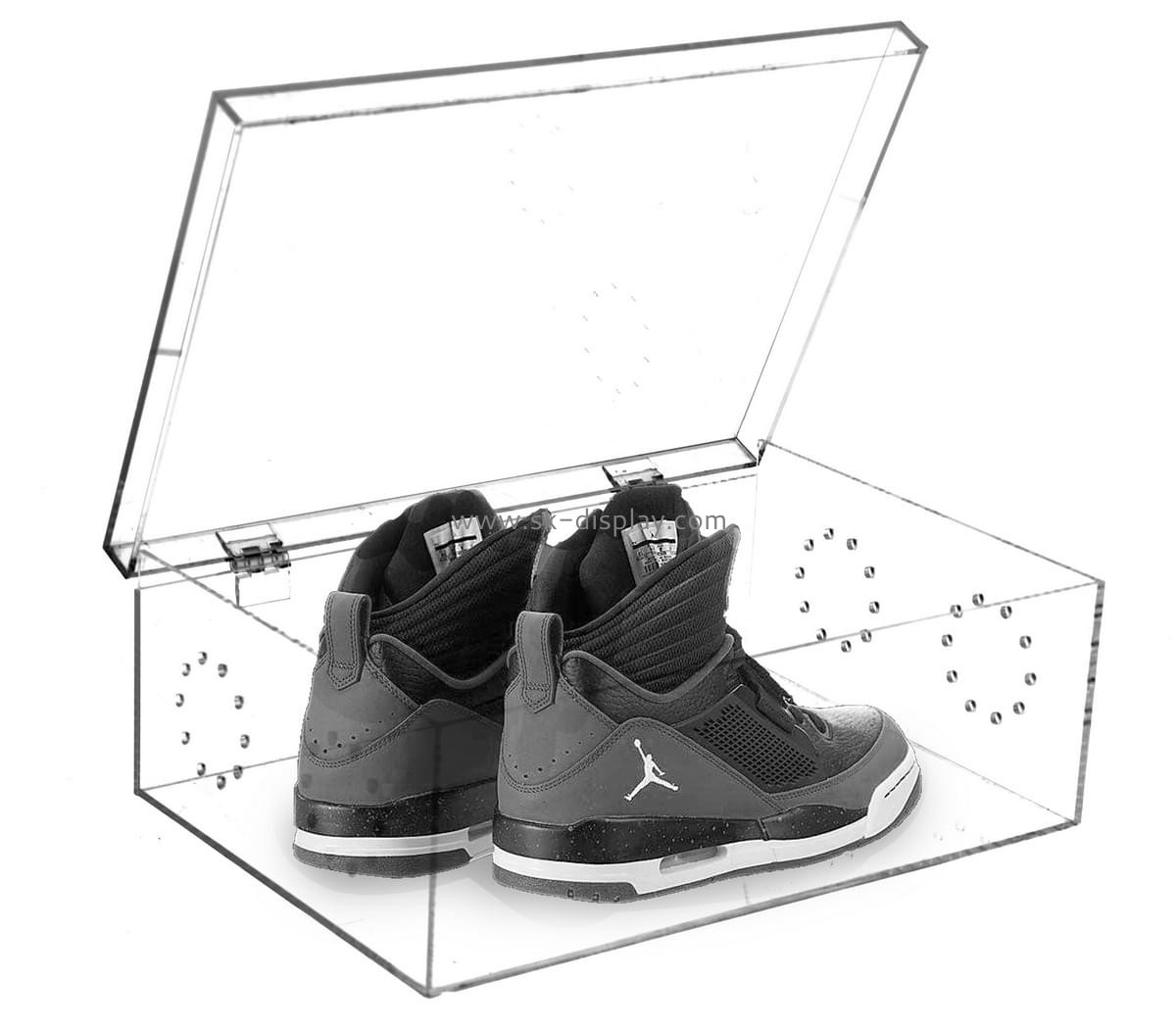 Lucite shoe deals box