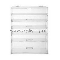 Plexiglass display cabinet features