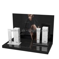 Acrylic Makeup Display Stand, Cosmetic Organizer Box A Perfect Solution for Showcasing Beauty Products