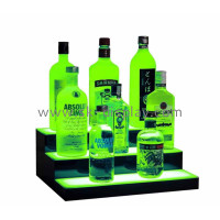 Enhancing Product Presentation with Acrylic LED Luminous Display Stands for Wine Bottles and Skincare Items