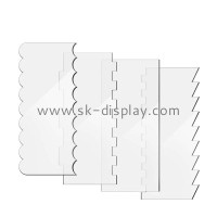 Revolutionizing Cake Decoration: The Acrylic Cake Cream Scraper by SK Display