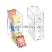 The Ultimate Solution for Tea Enthusiasts: Acrylic Tea Bag Drawer Organizer Box by SK Display
