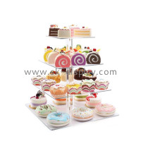 Custom Acrylic Doughnut Cupcake Display Stand A Game-Changer for Your Bakery Display