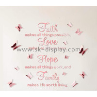 Custom Acrylic Wall DIY Mirror Stickers A Game Changer for Home and Business D&eacute;cor