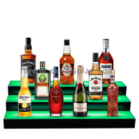 Custom Acrylic LED Liquor Bottles Display Shelf &mdash; Illuminate Your Brand with SK Display