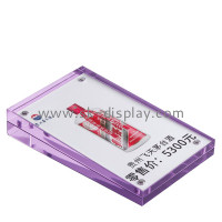 Custom Acrylic Declining Magnetic Display Frame The Perfect Showcase Solution for Retail and Trade Shows