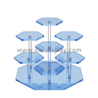 Custom Acrylic Makeup Skincare Display Risers &mdash; Elegant Solutions for Professional Product Presentation by SK Display