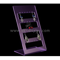 Elevate Jewelry Presentation with Custom Acrylic Earrings Display Stands from SK Display