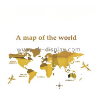 Transform Your Space with Custom Acrylic Wall Decor DIY Mirror Stickers by SK Display