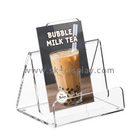 Custom Acrylic Desktop Book File Brochure Holder: The Perfect Organizational Solution by SK Display