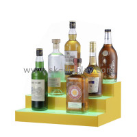 Custom Acrylic Illuminated Liquor Bottles Display Shelf: Elevating Bar and Retail Presentation