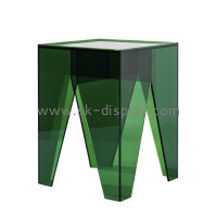 Custom Acrylic Coffee Drink Table: Modern Luxury by SK Display
