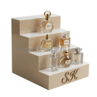 Custom Acrylic Perfume LED Step Display Stand