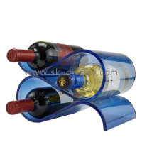 Custom Acrylic Cute Wine Bottle Holder Rack &ndash; A Stylish Solution for Creative Wine Displays