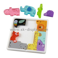 Custom Acrylic Animal Block Puzzle Set for Kids: A Creative and Educational Toy Solution