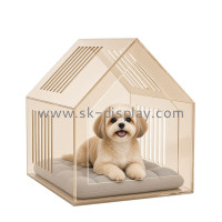 Custom Acrylic Small Indoor Dog House: Stylish, Comfortable, and Fully Customizable