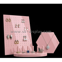 Elevate Your Retail Space: Custom Acrylic Shopping Mall Jewelry Display Stands