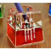 A Very Nice Acrylic Pen Holder Can Decoration Your Desktop