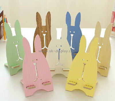 Unique rabbit shape mobile phone display holder 