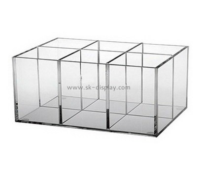 Acrylic storage box with 6 divided box DBS-004