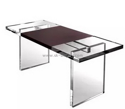 Clear plexiglass fashion design modern clear table AFS-010