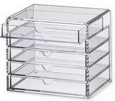Transparent acrylic storage box with five drawers DBS-035