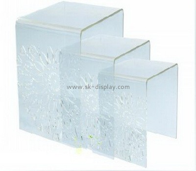 Clear lucite modern coffee table AFS-039