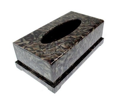 Fashion design top quality acrylic tissue organizer box DBS-067
