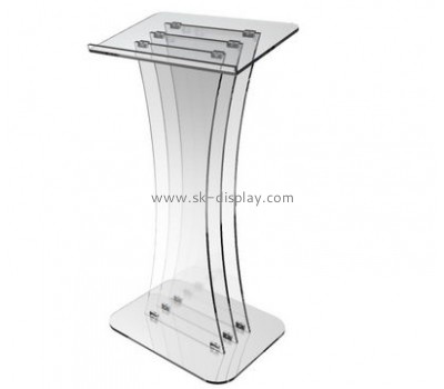 Wholesale acrylic lecture hall furniture winner podium table AFS-070