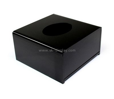 Wholesale acrylic storage box plastic box fancy tissue box DBS-070