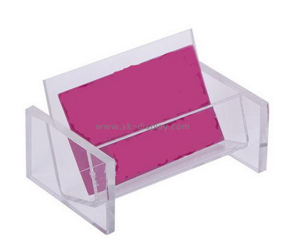 Wholesale acrylic name card holder business card holder acrylic tent card holder BD-059