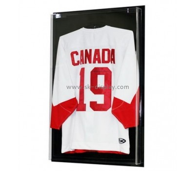 Factory wholesale acrylic display case clear acrylic jersey display case t shirt display DBS-083