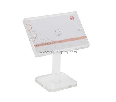 Factory direct sale acrylic business card holder acrylic tent card holder acrylic name card holder BD-061