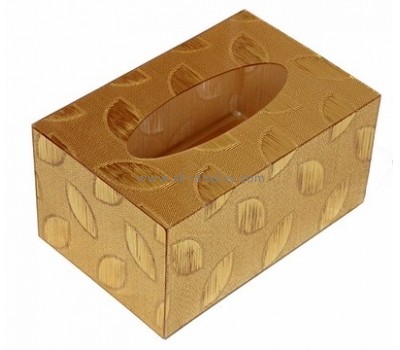 Factory wholesale tissue box holders acrylic display box perspex box DBS-086