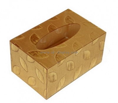 Customized small hard plastic box tissue box wholesale home storage box DBS-112