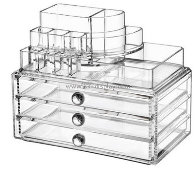 Custom perspex display box acrylic storage makeup organizer  CO-166