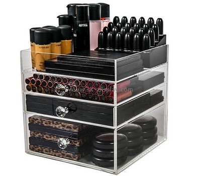 Custom design acrylic makeup organizer drawers clear makeup organizer makeup storage containers CO-191