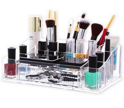 Custom acrylic clear drawers clear acrylic makeup organizer makeup storage organizer CO-203
