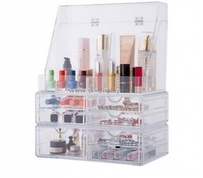 Custom cheap acrylic drawers best cosmetic organizer makeup box organizer CO-223