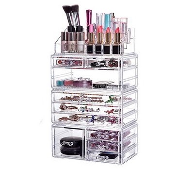 Customized cheap acrylic makeup organizer drawers vanity makeup organizer cosmetic holder CO-228