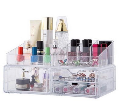 Custom clear acrylic storage drawers cosmetic storage containers drawer organizer for makeup CO-247
