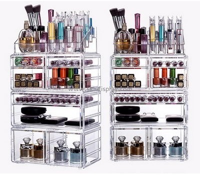 Customized acrylic makeup holder organizer makeup acrylic drawers large cosmetic organizer CO-254