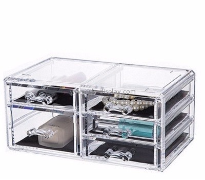 Custom acrylic makeup clear organizer 5 drawer makeup organizer makeup organizer for drawers CO-266