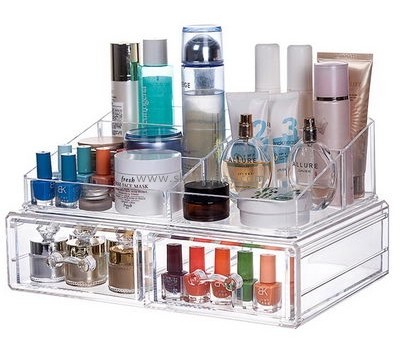 Custom large cosmetic organizer bathroom makeup organizers acrylic drawers makeup DMO-290