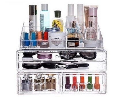 Custom makeup storage drawers acrylic makeup drawers bathroom makeup storage CO-306